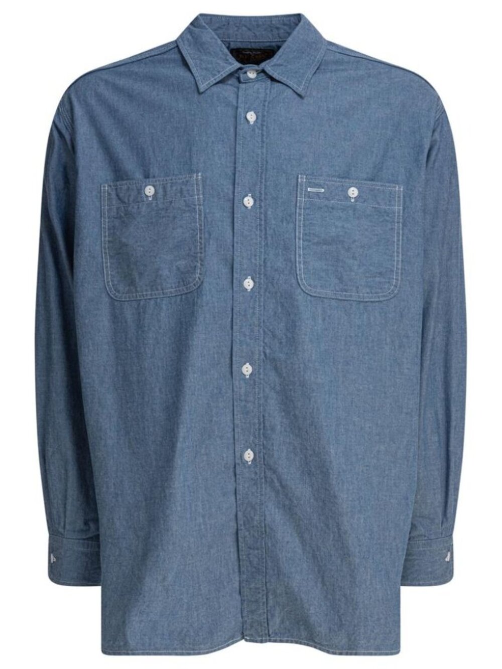 Beams Plus Work Chambray Shirt Tag Size S Men